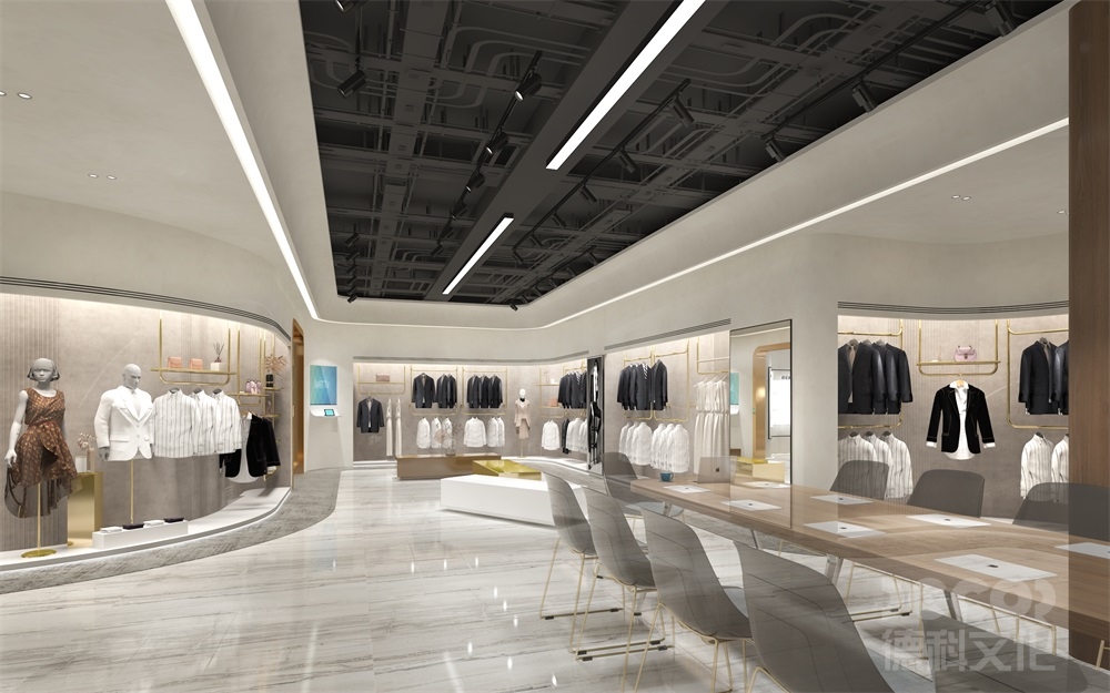 在服飾展館展廳設計中利用空間來展示服裝的不同風格和主題？